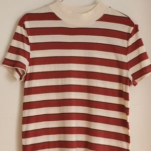 Fun Zara Basic T Striped Size Small